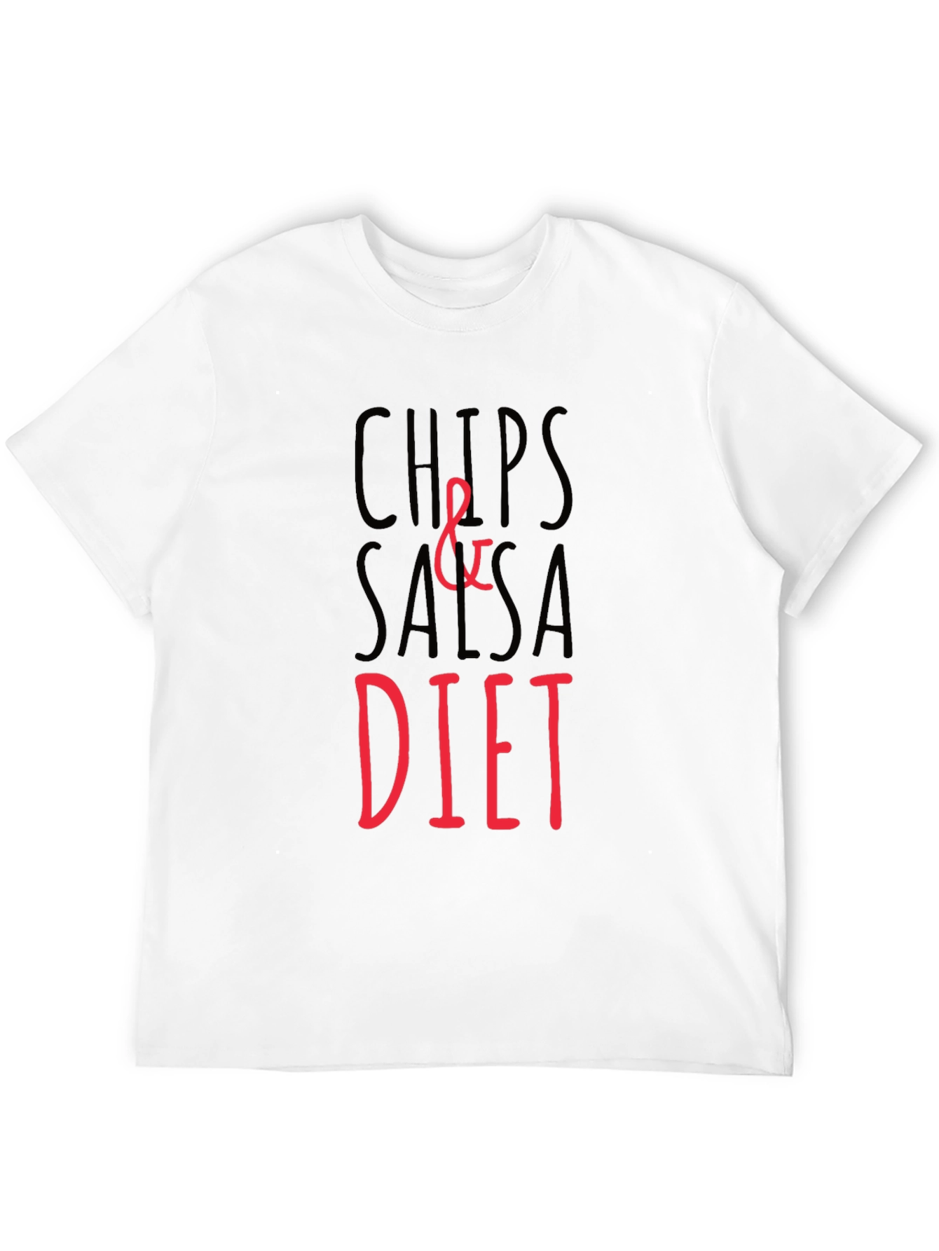 Chips & Salsa Diet T-Shirt - Funny Foodie Tee