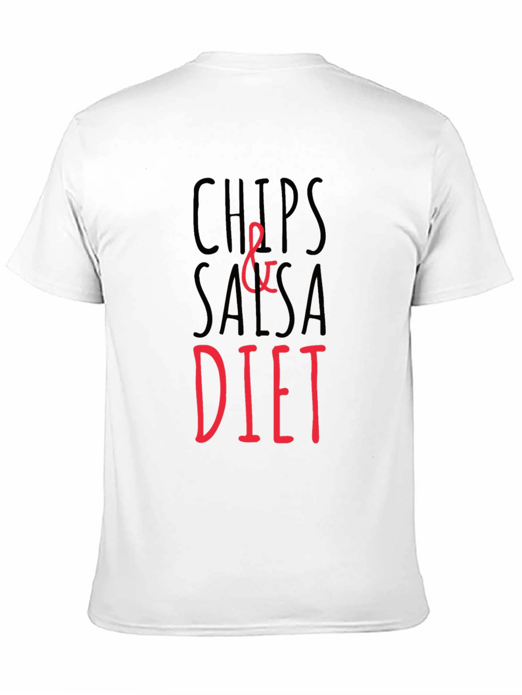 Chips & Salsa Diet T-Shirt - Funny Foodie Tee