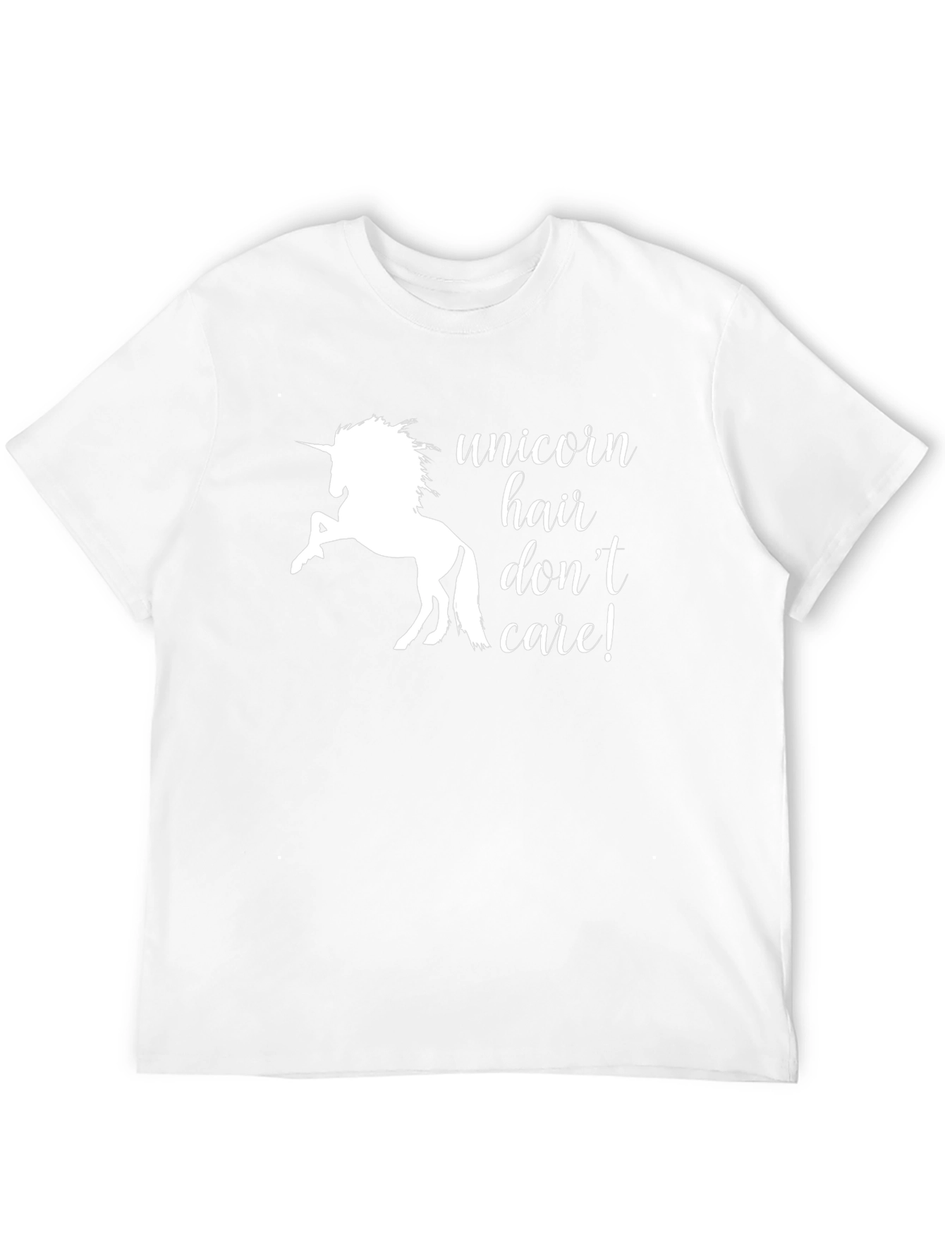 Unicorn Hair Dont Care! Graphic Tee