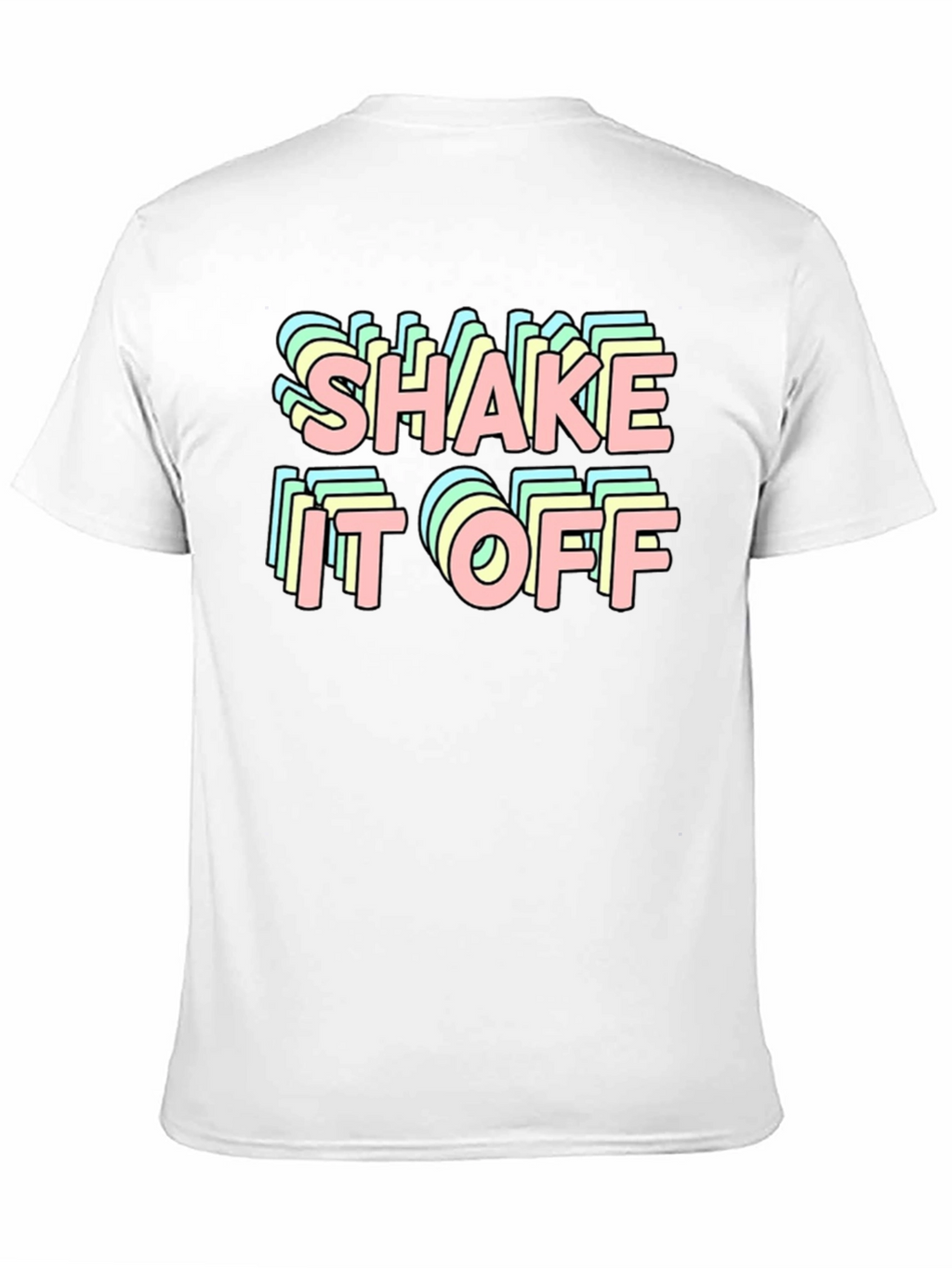 Shake It Off Retro Black T-Shirt