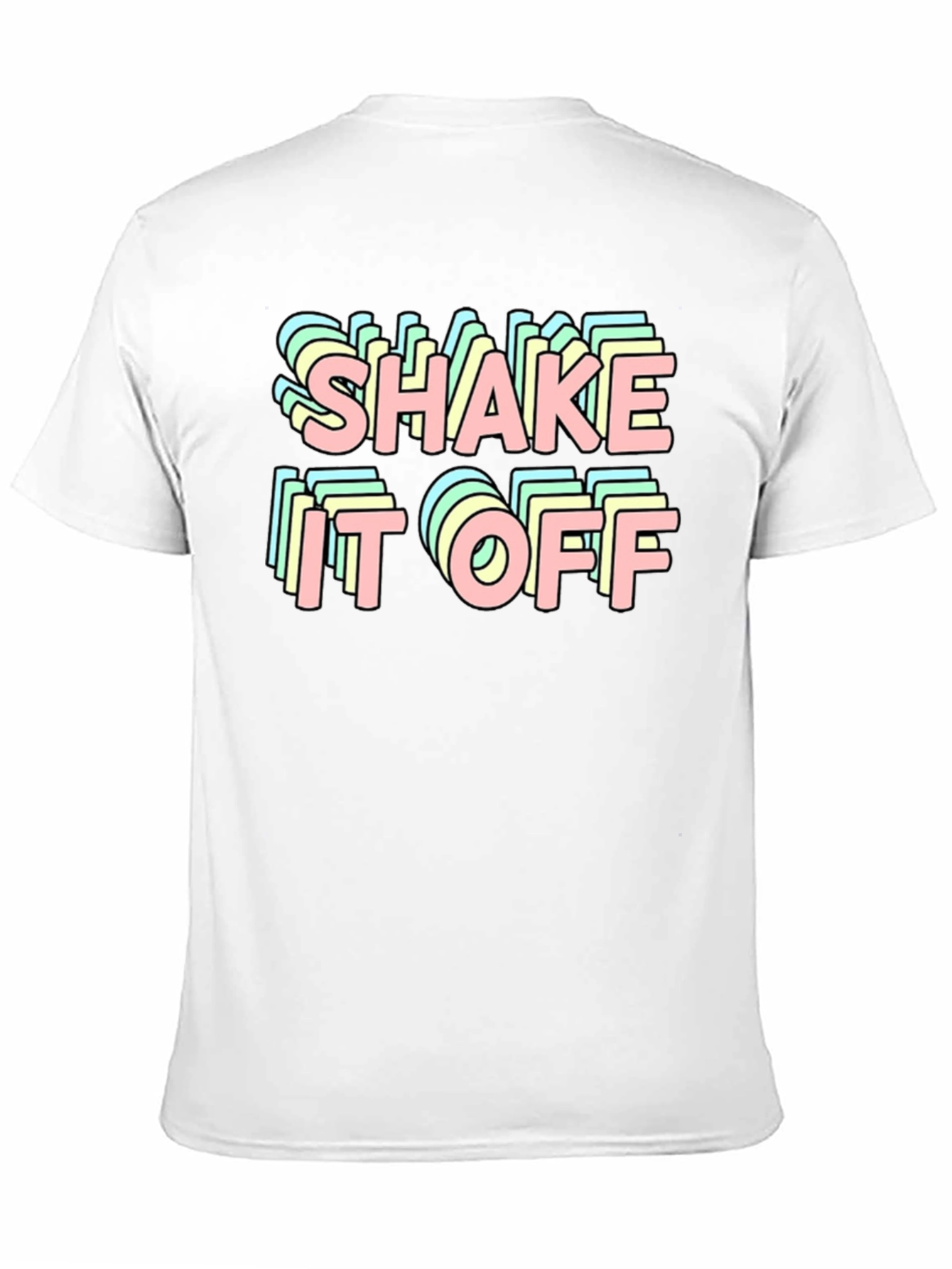 Shake It Off Retro Black T-Shirt