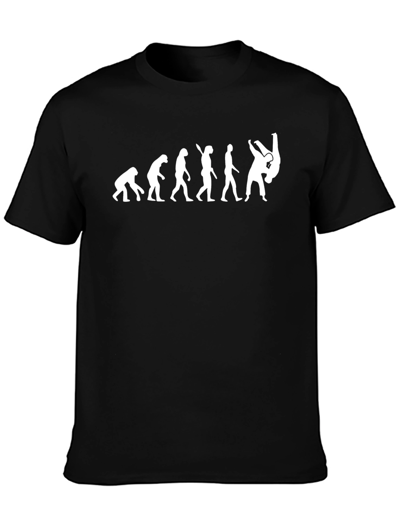 Evolution of Judo T-Shirt - Black