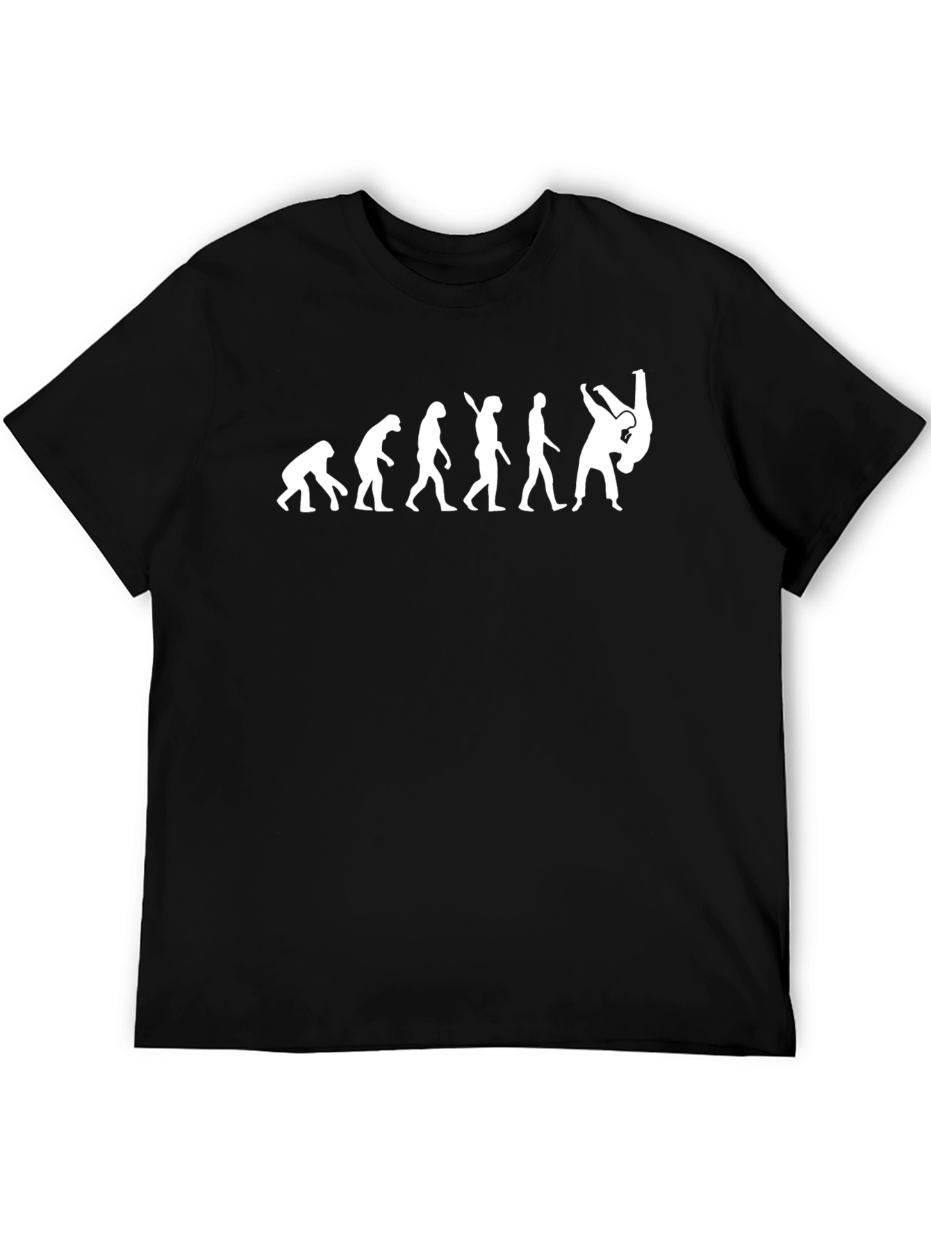 Evolution of Judo T-Shirt - Black