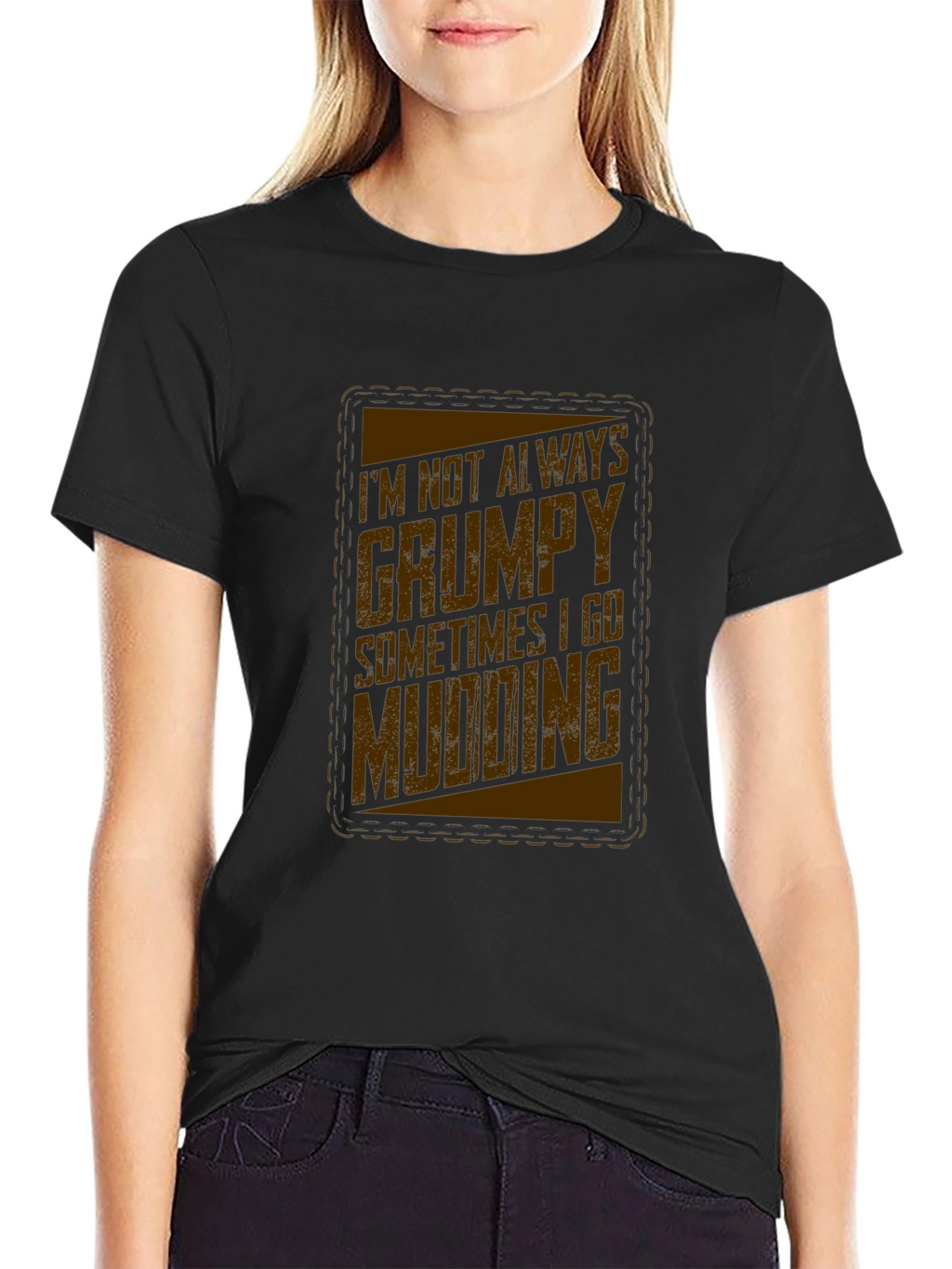 Grumpy Mudding T-Shirt - Funny Graphic Tee