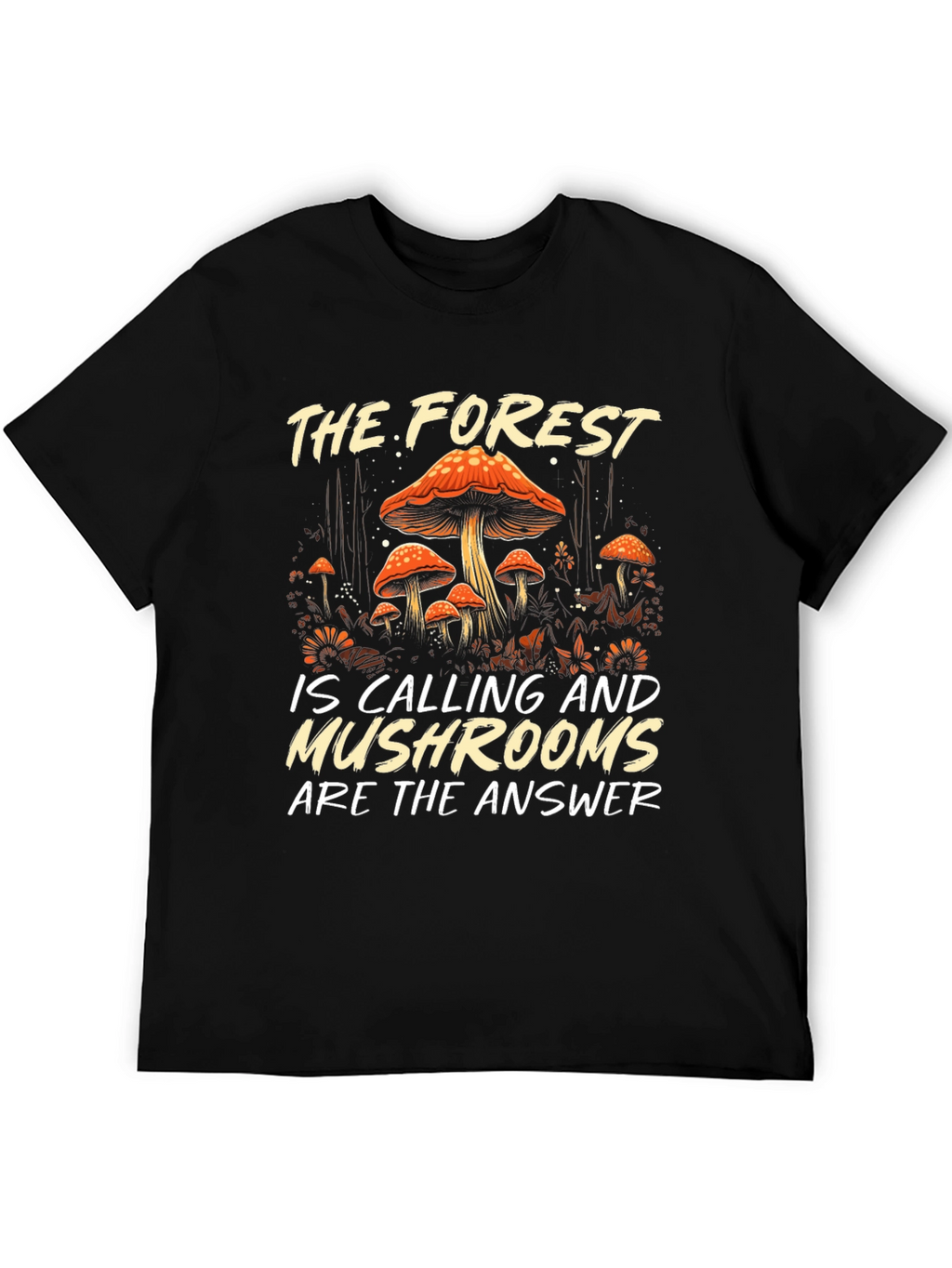 Forest & Mushrooms Graphic Tee