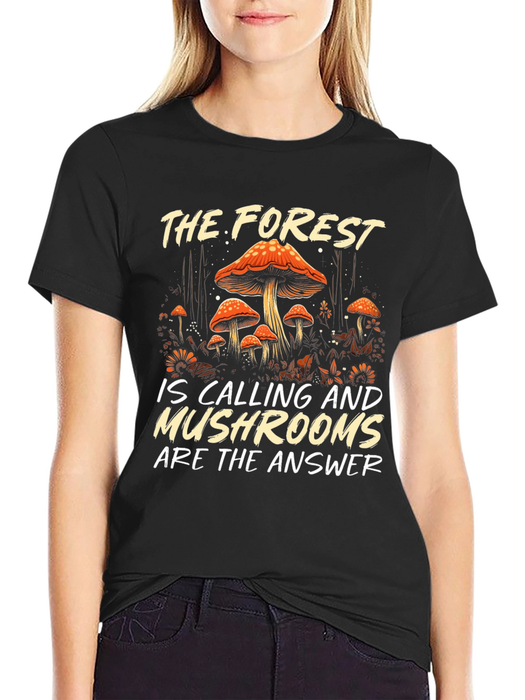 Forest & Mushrooms Graphic Tee