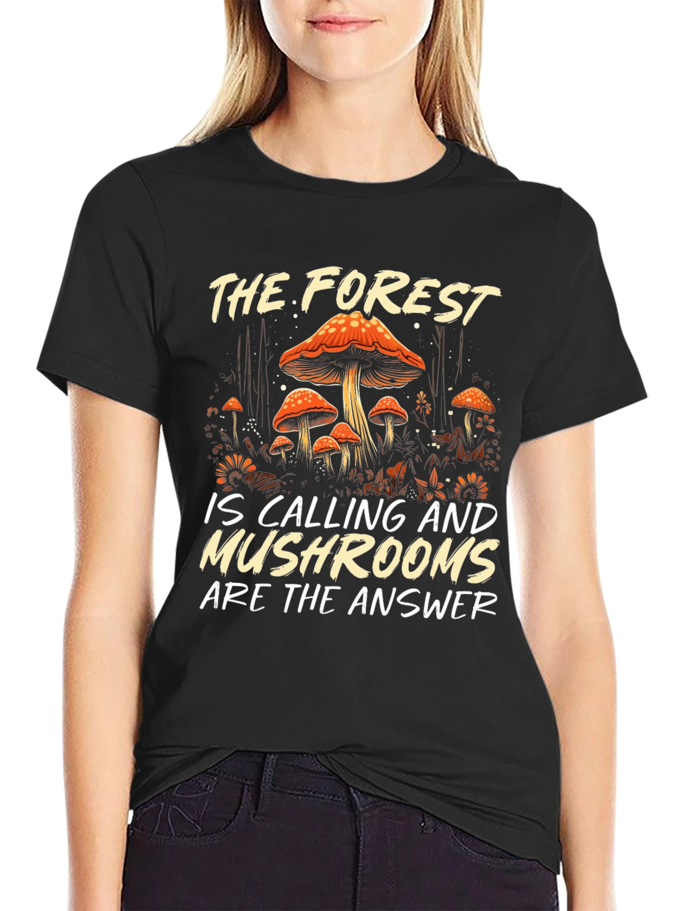 Forest & Mushrooms Graphic Tee