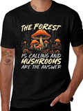 Forest & Mushrooms Graphic Tee