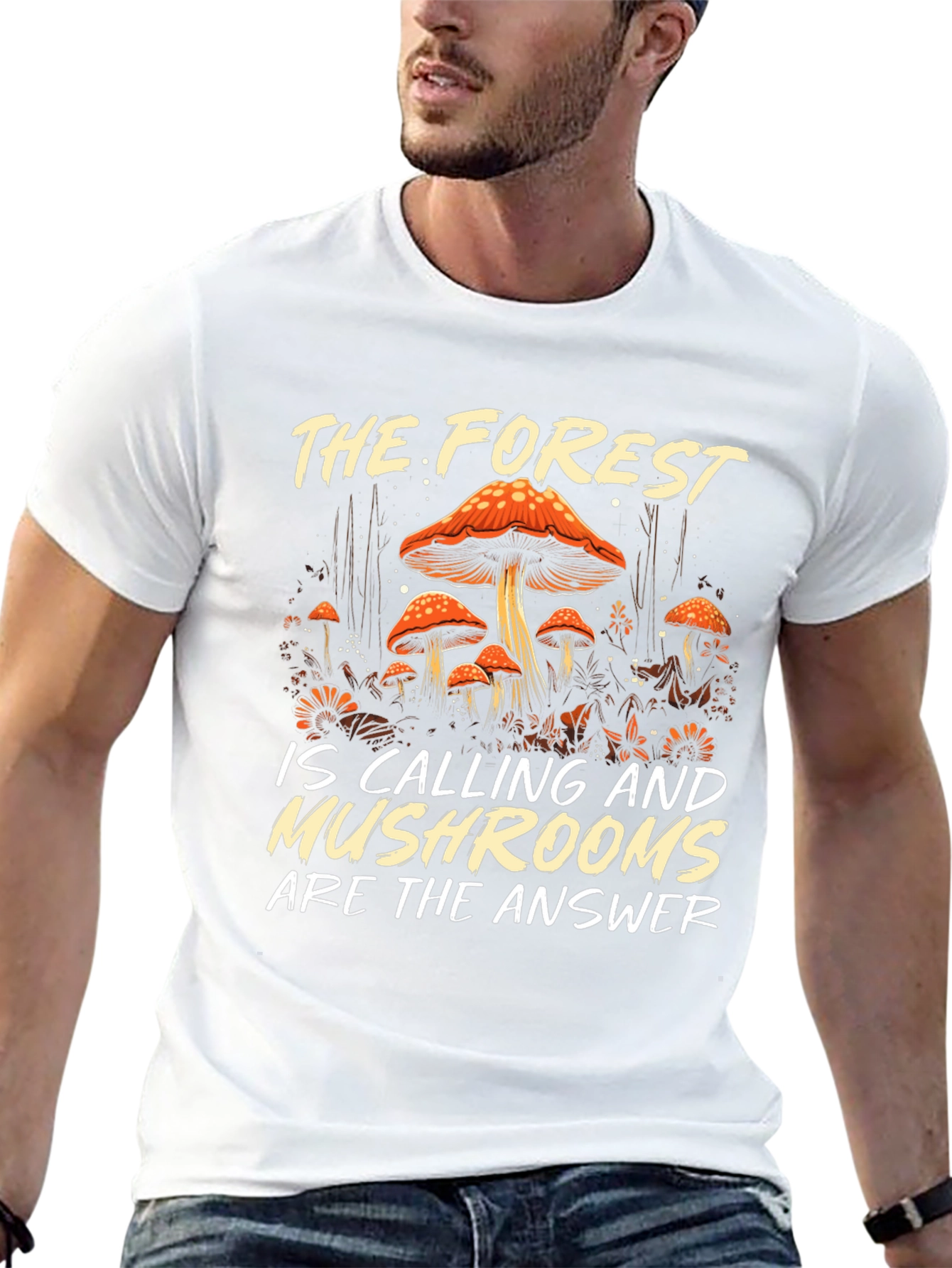 Forest & Mushrooms Graphic Tee