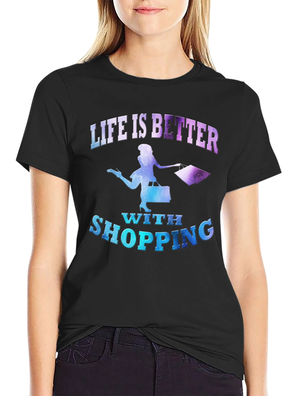 Life is Better With Shopping T-Shirt