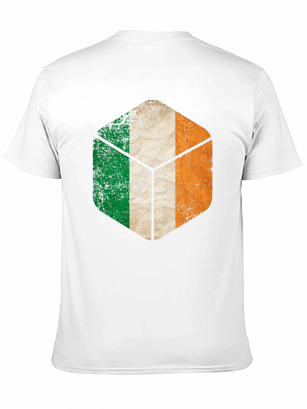 Ireland Flag Cube Graphic Tee