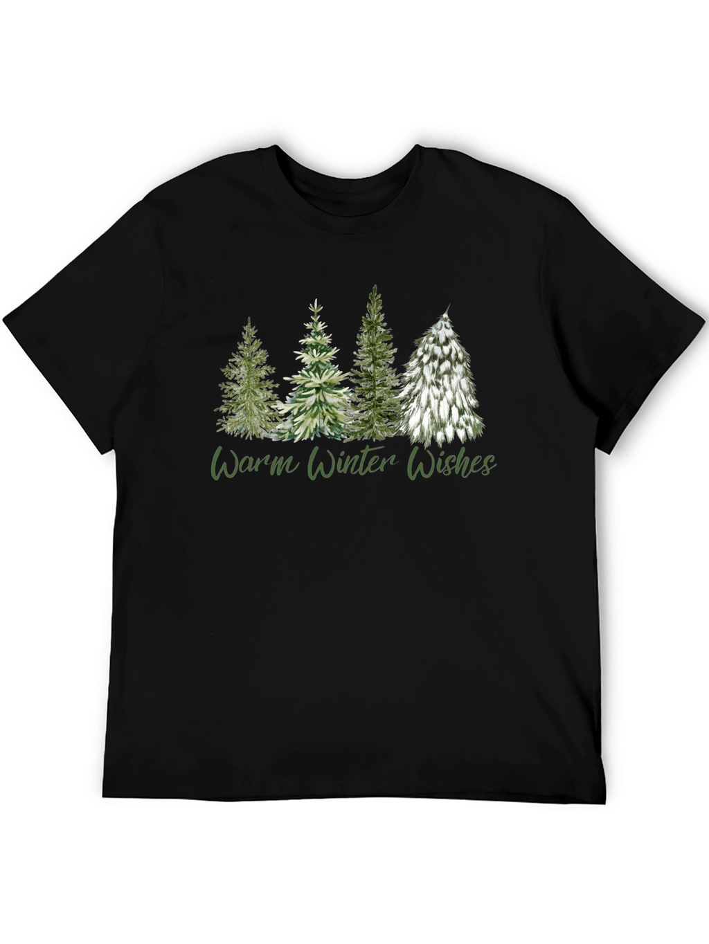 Warm Winter Wishes Tree Graphic Tee