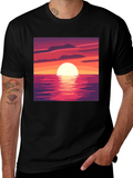 Sunset Graphic T-Shirt - Relaxed Fit