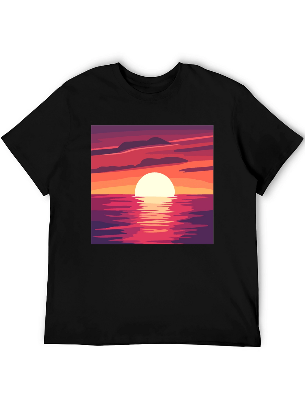 Sunset Graphic T-Shirt - Relaxed Fit