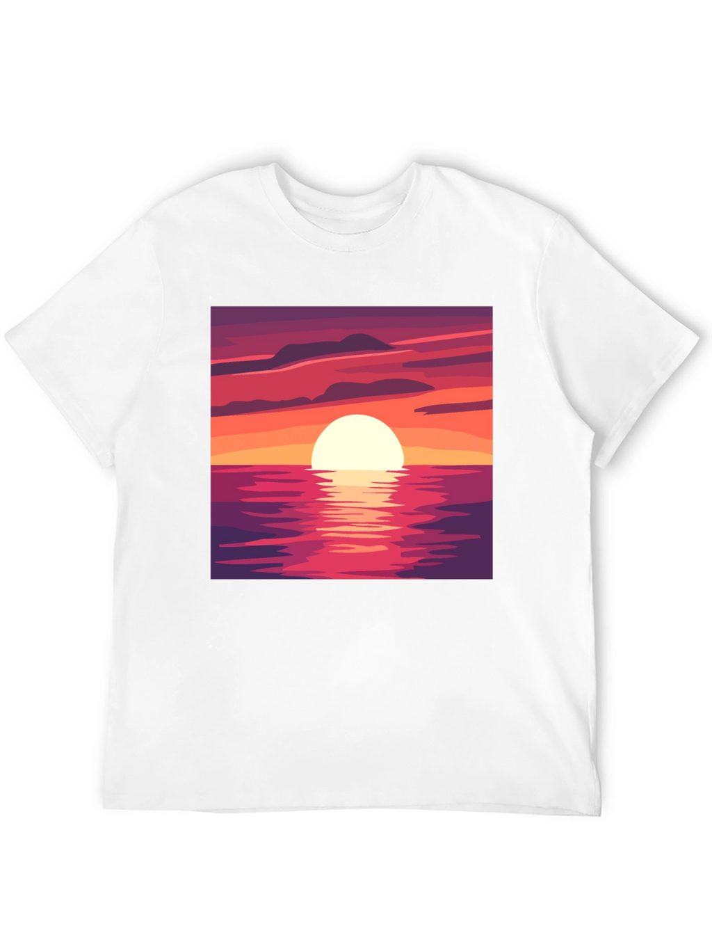 Sunset Graphic T-Shirt - Relaxed Fit