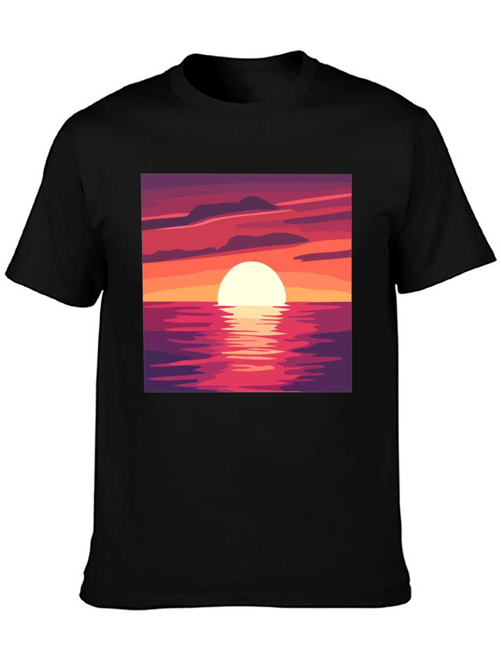 Sunset Graphic T-Shirt - Relaxed Fit