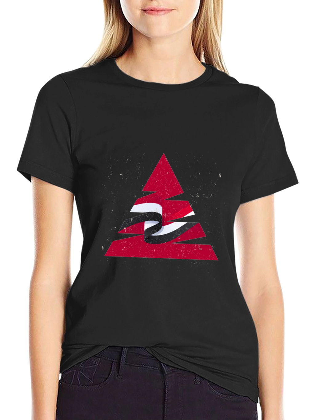 Trinidad & Tobago Flag Triangle T-Shirt