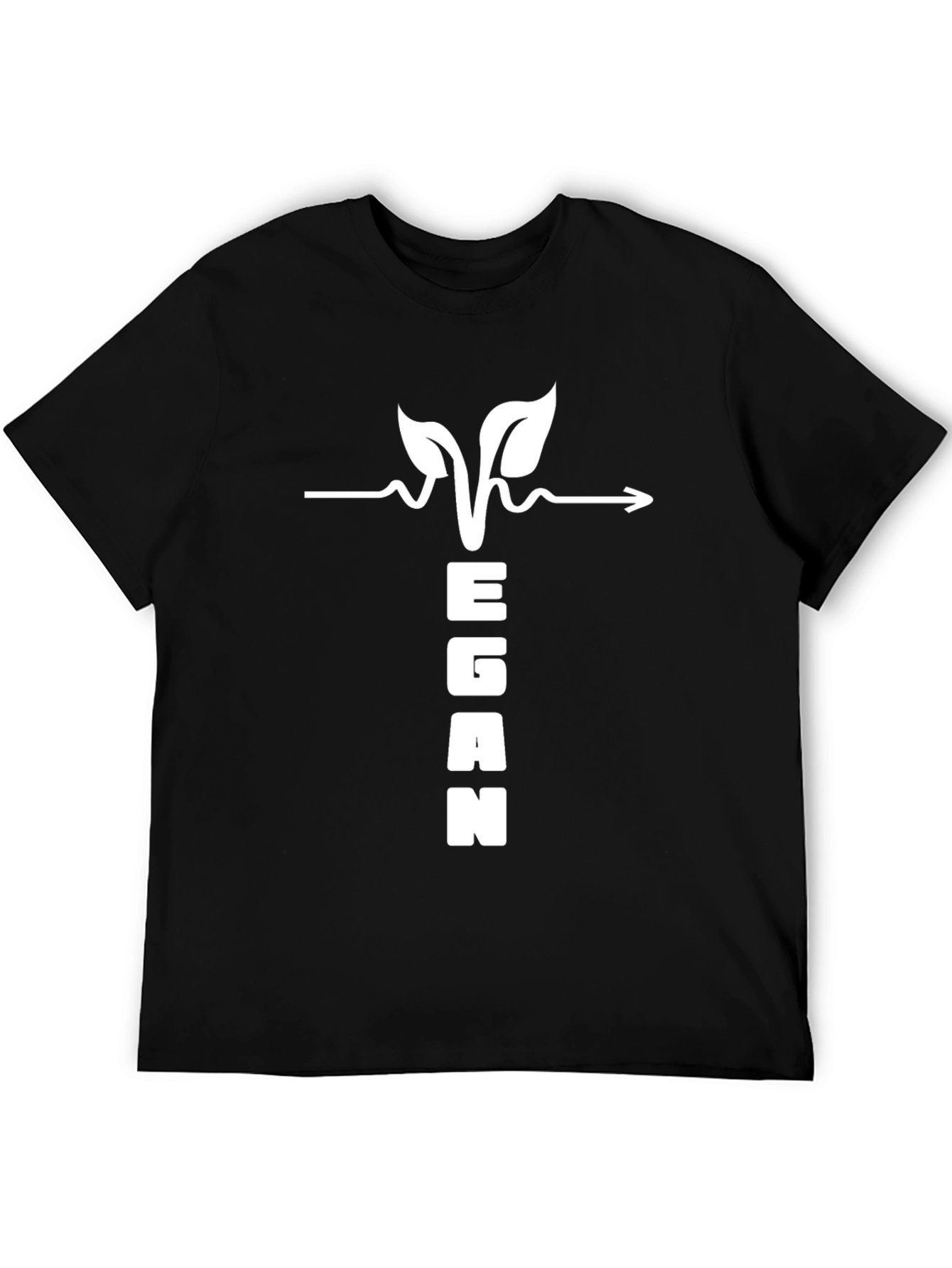 Vegan Heartbeat T-Shirt - Plant Based Lifestyle