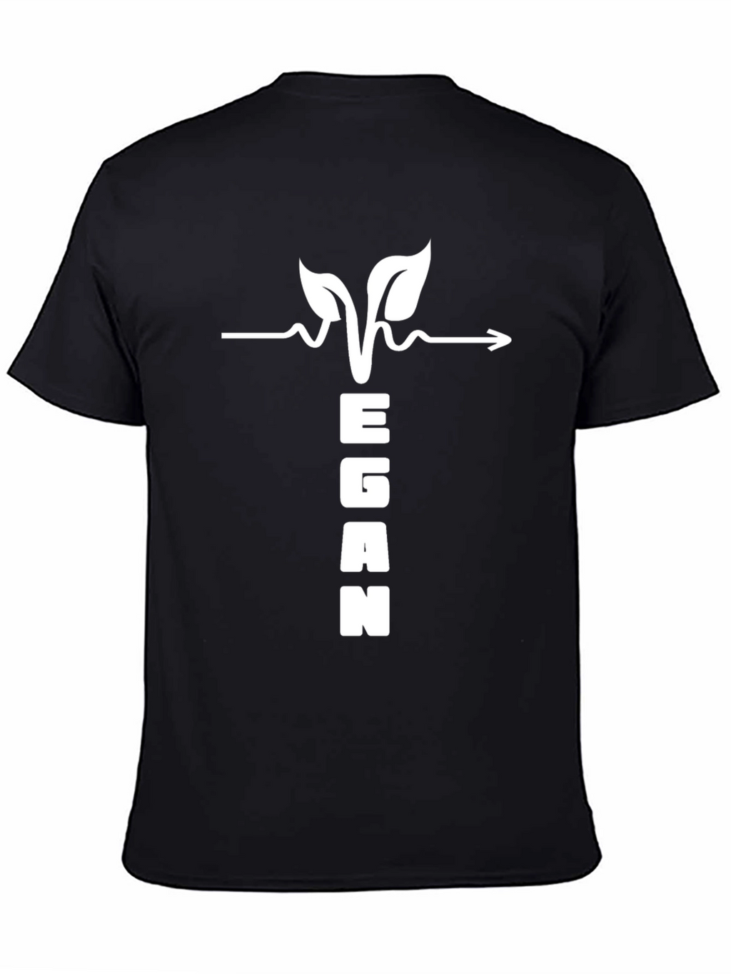 Vegan Heartbeat T-Shirt - Plant Based Lifestyle