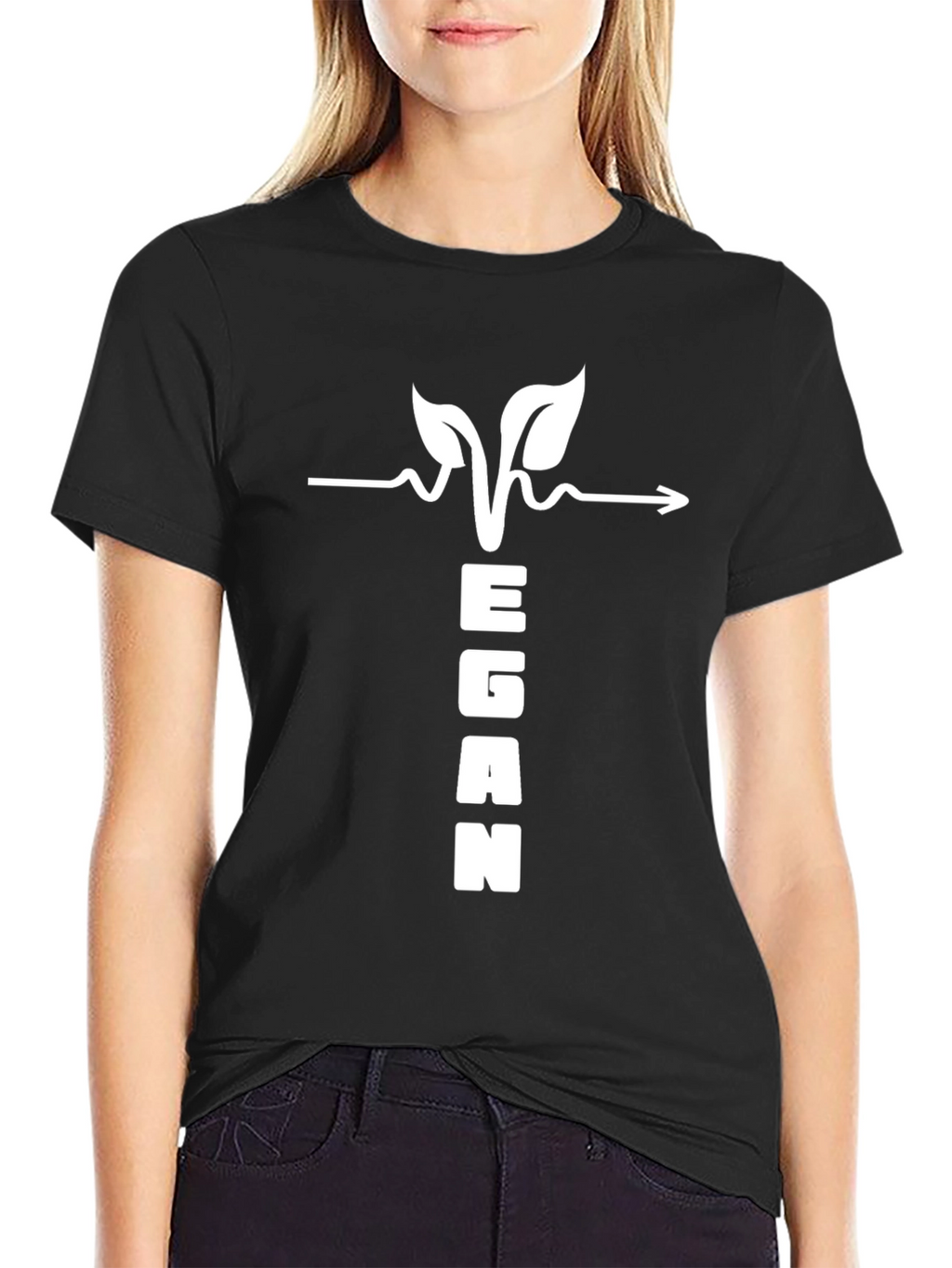 Vegan Heartbeat T-Shirt - Plant Based Lifestyle
