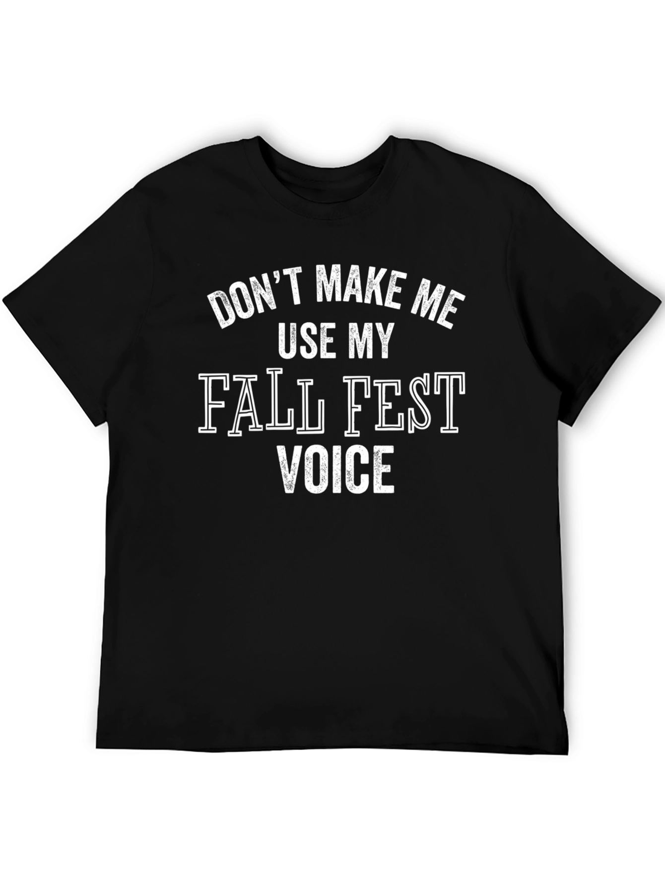 Fall Fest Voice T-Shirt - Funny Festival Tee