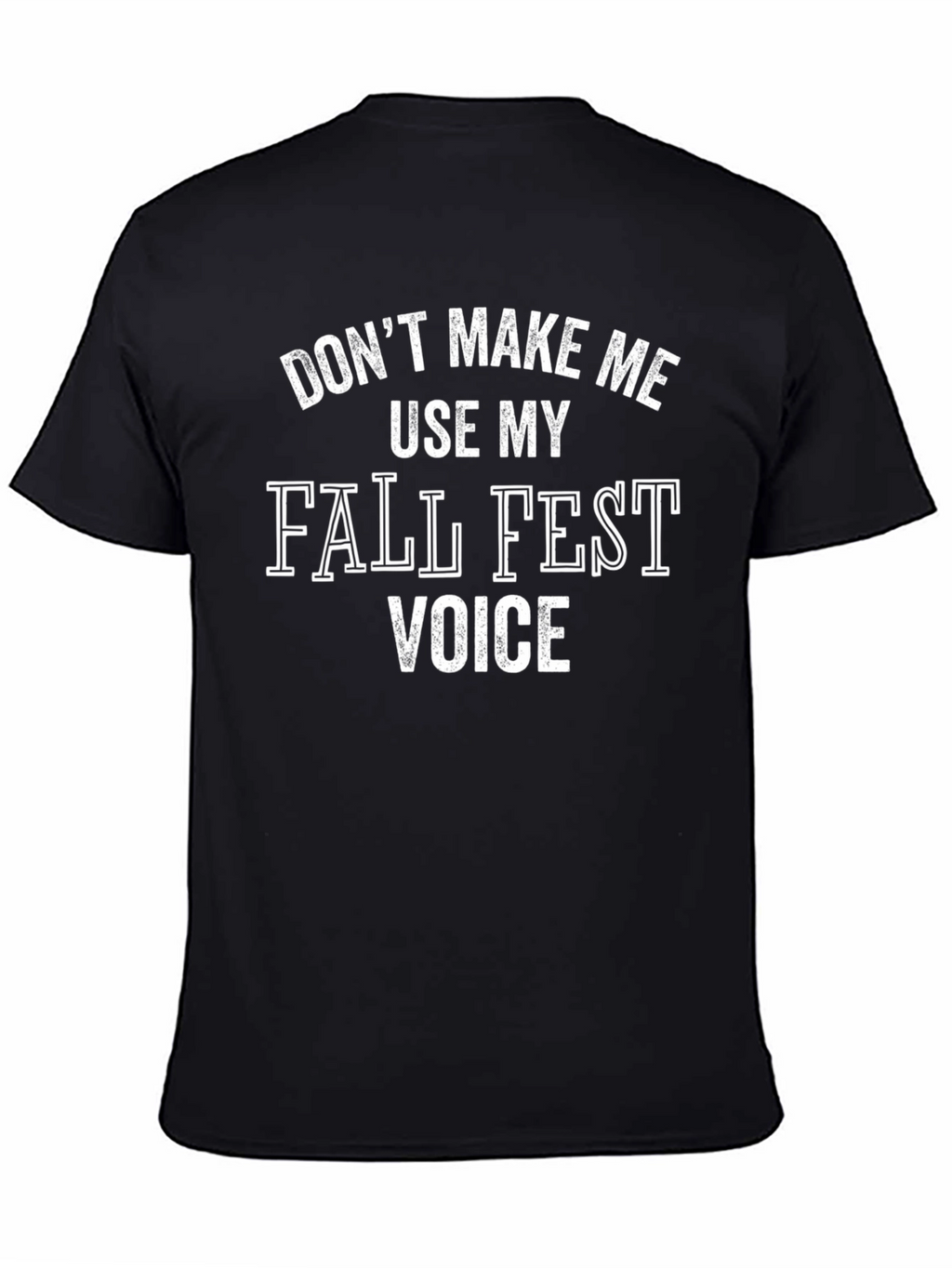 Fall Fest Voice T-Shirt - Funny Festival Tee