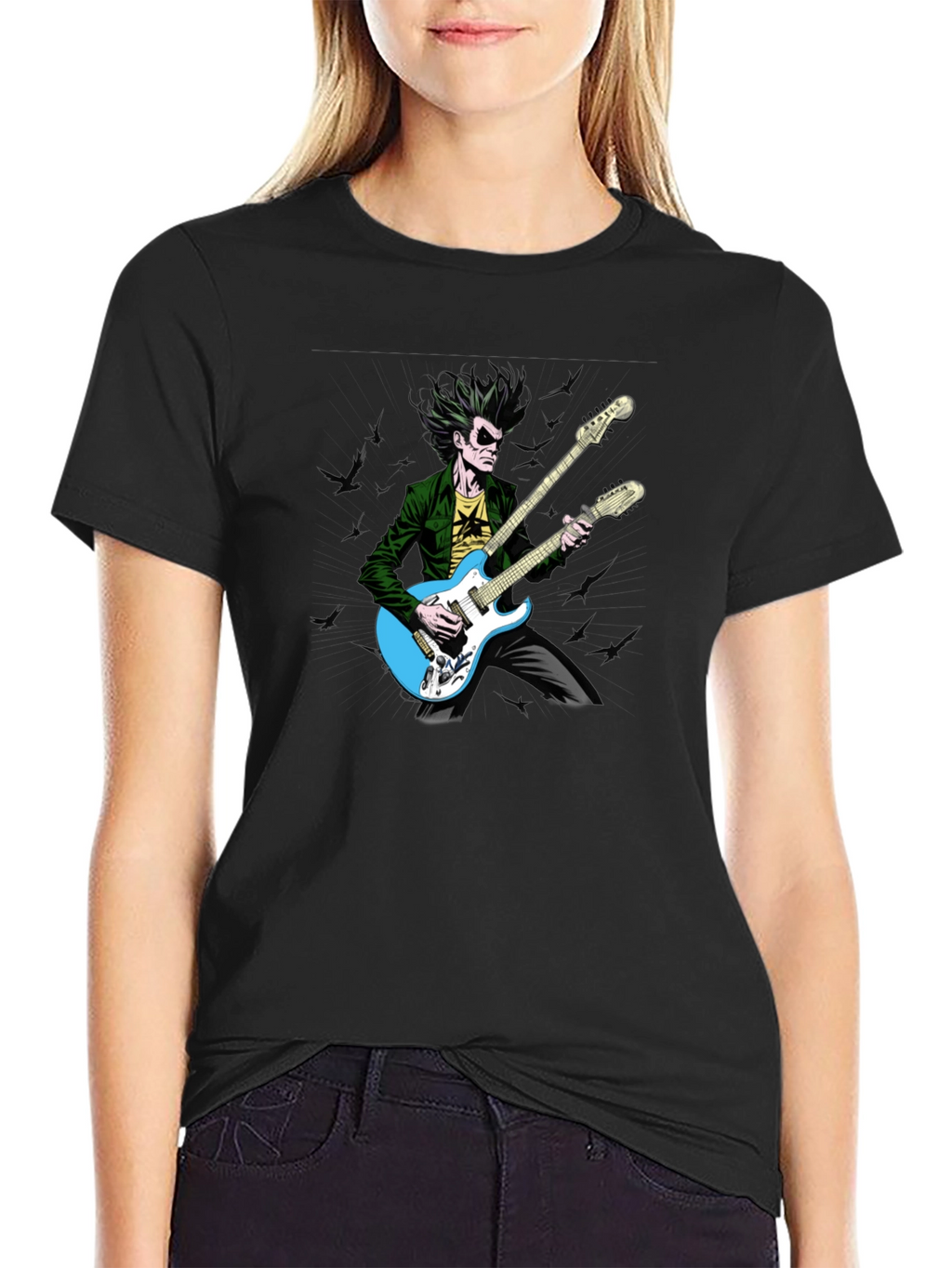 Dual Guitar Rock T-Shirt