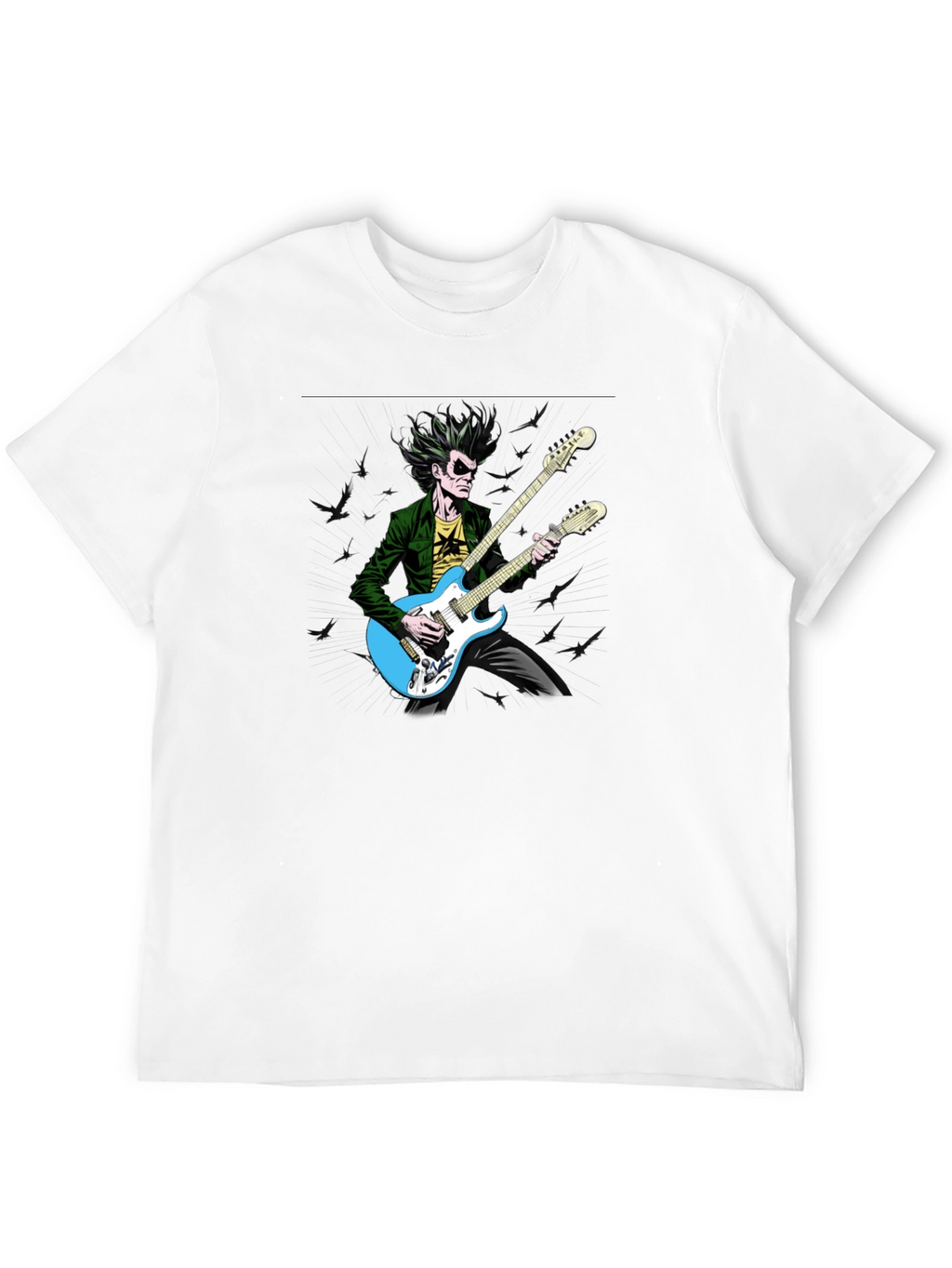 Dual Guitar Rock T-Shirt