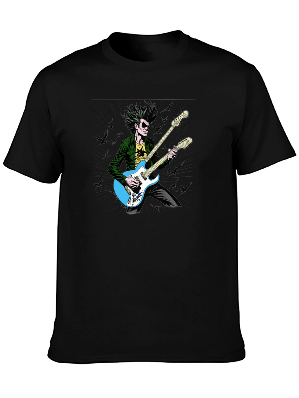 Dual Guitar Rock T-Shirt