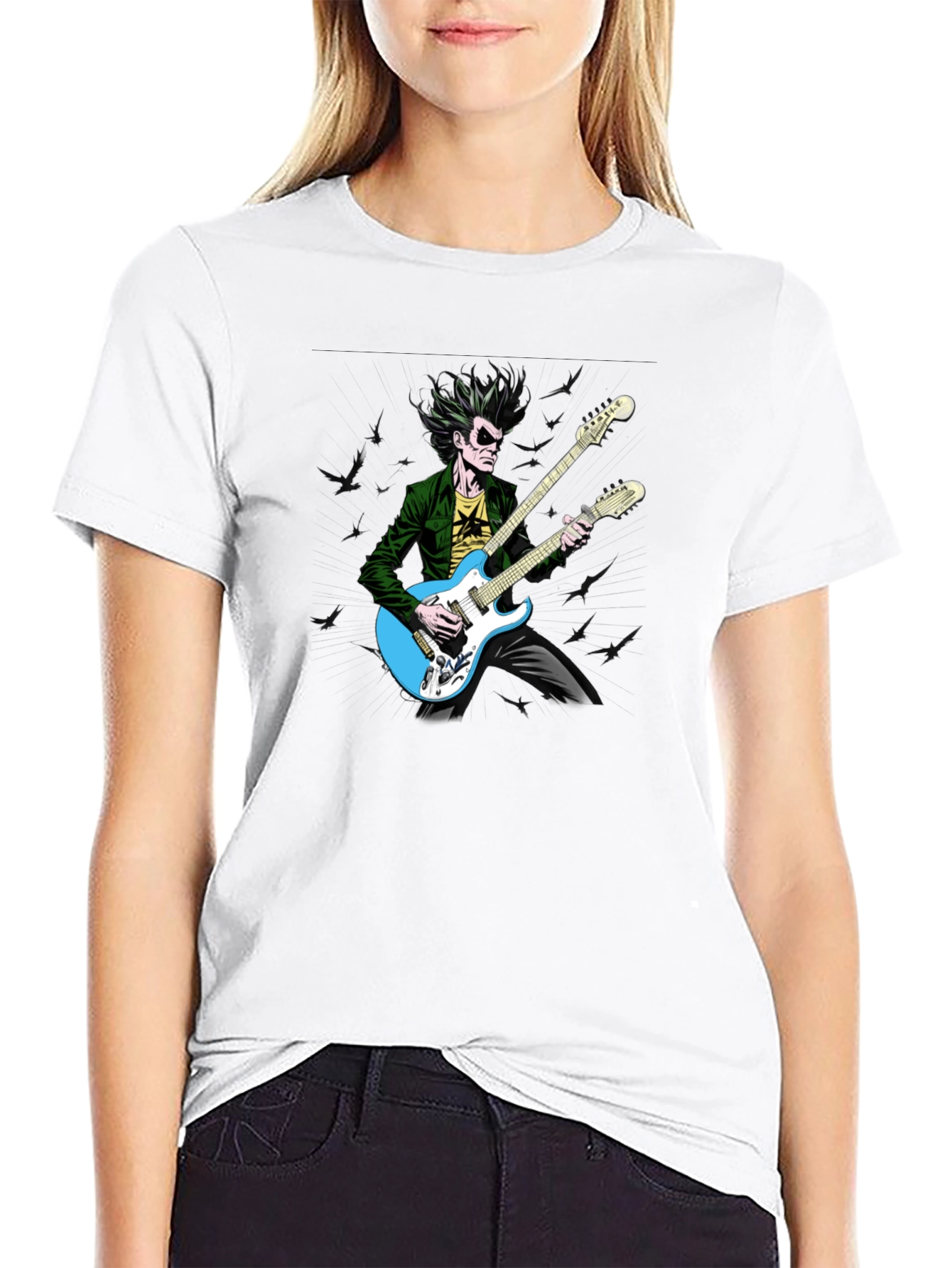 Dual Guitar Rock T-Shirt
