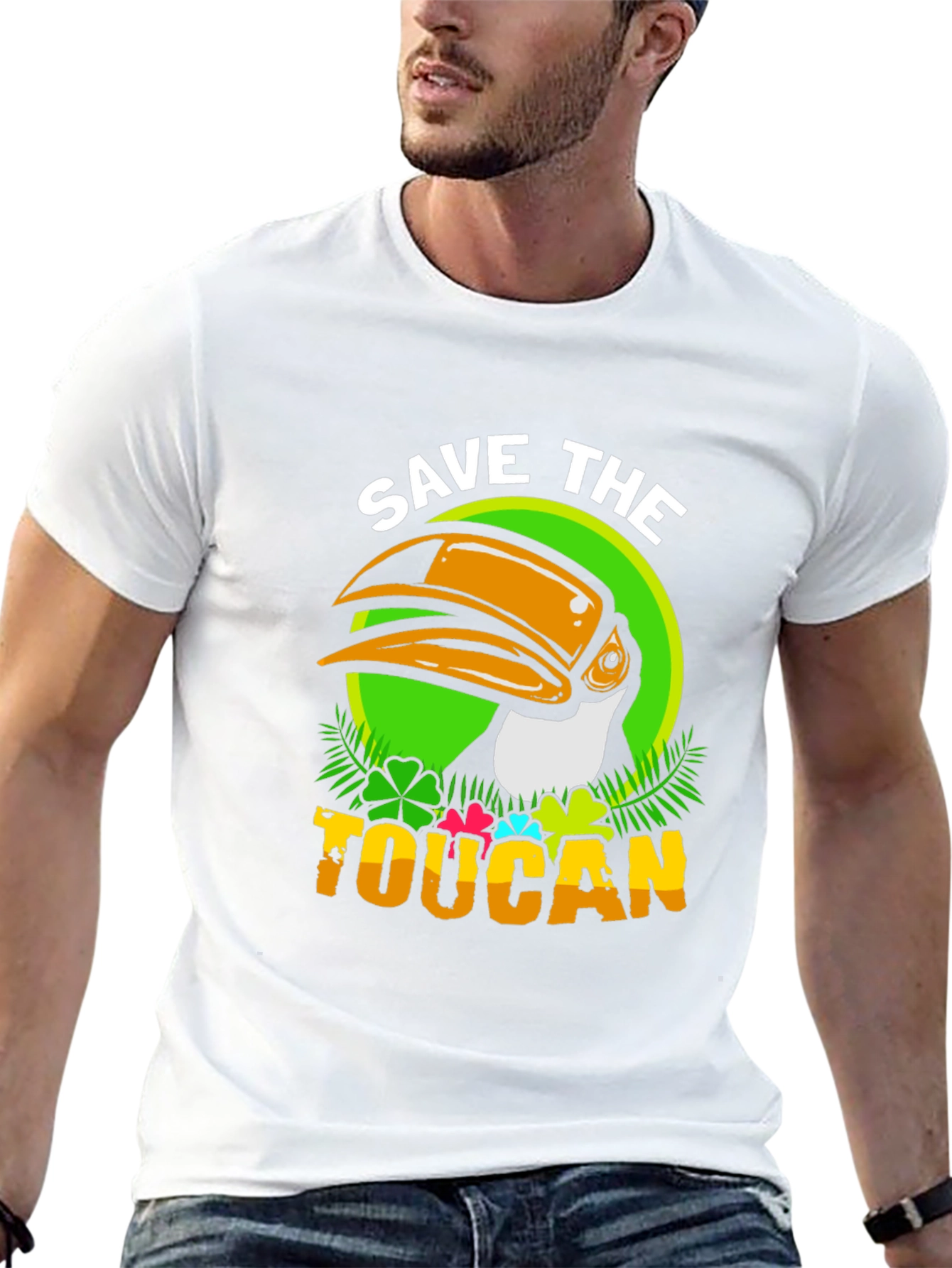 Save the Toucan Graphic T-Shirt