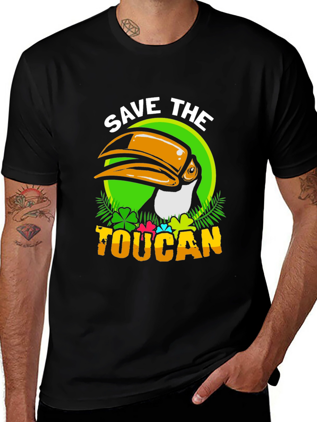 Save the Toucan Graphic T-Shirt