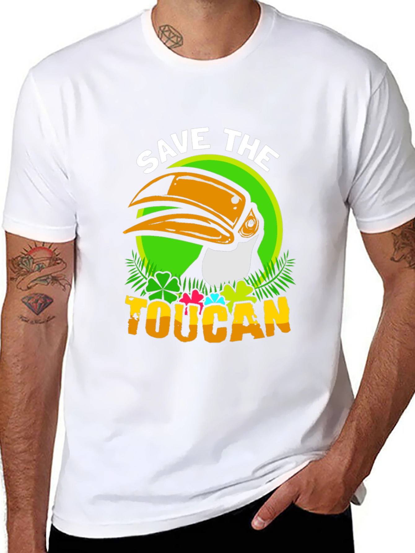 Save the Toucan Graphic T-Shirt