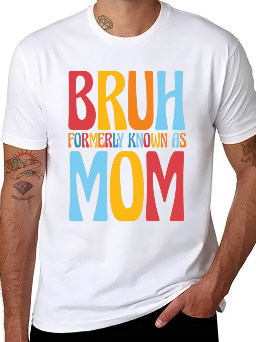 Bruh Formerly Known as Mom Graphic Tee