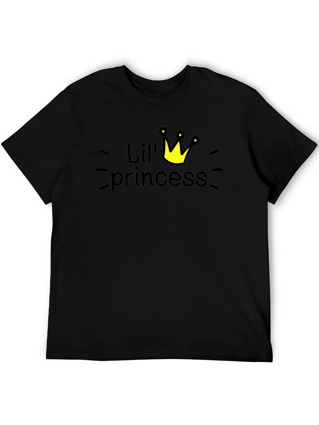 Lil Princess Graphic Print T-Shirt