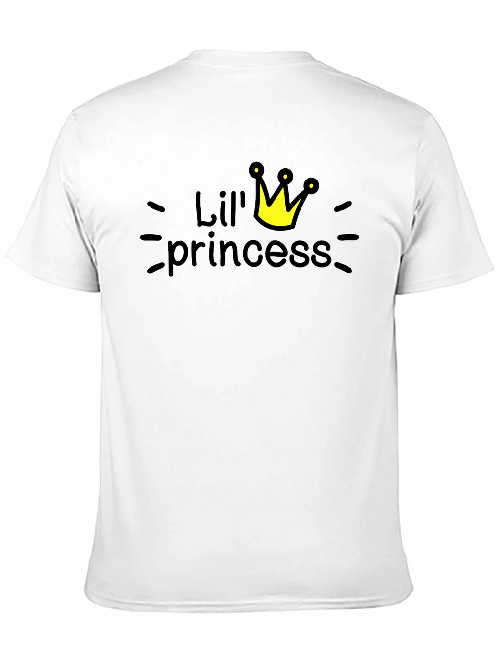 Lil Princess Graphic Print T-Shirt