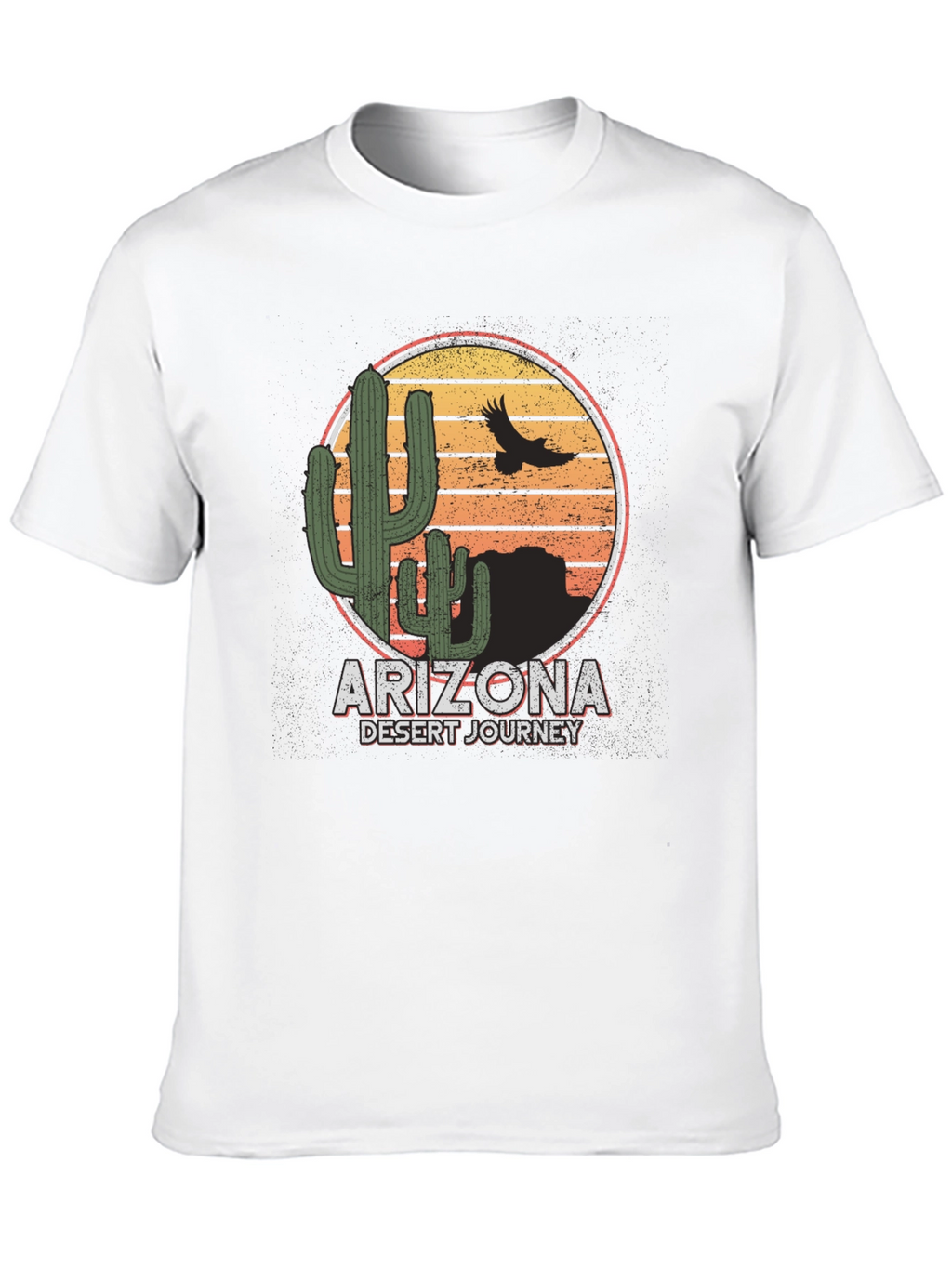 Arizona Desert Journey Graphic Tee - Black