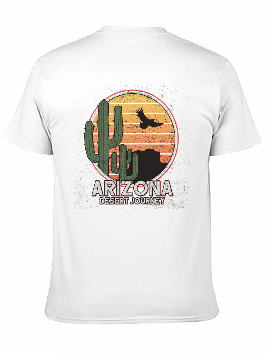 Arizona Desert Journey Graphic Tee - Black