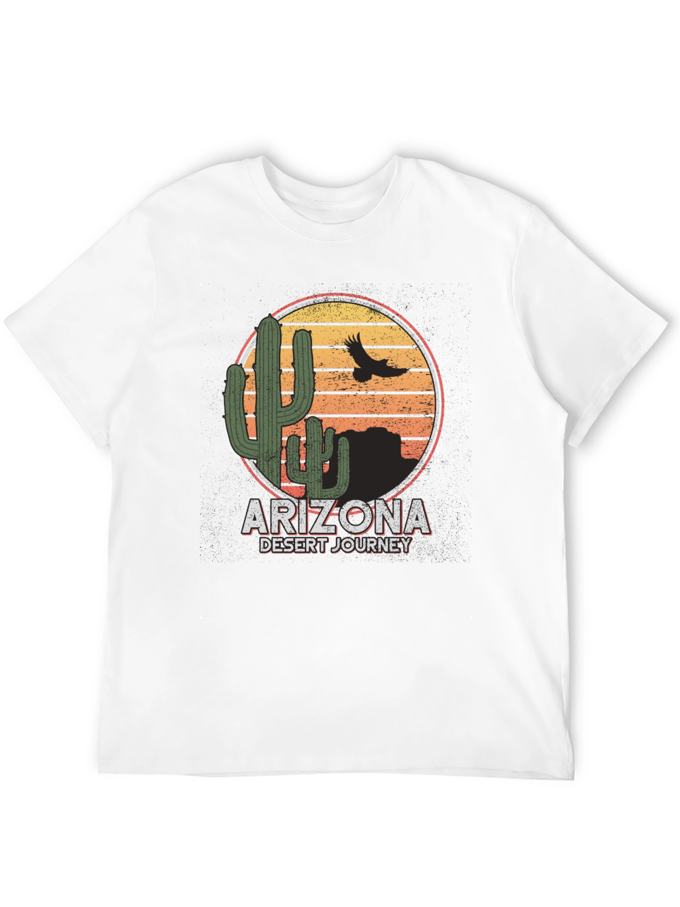 Arizona Desert Journey Graphic Tee - Black
