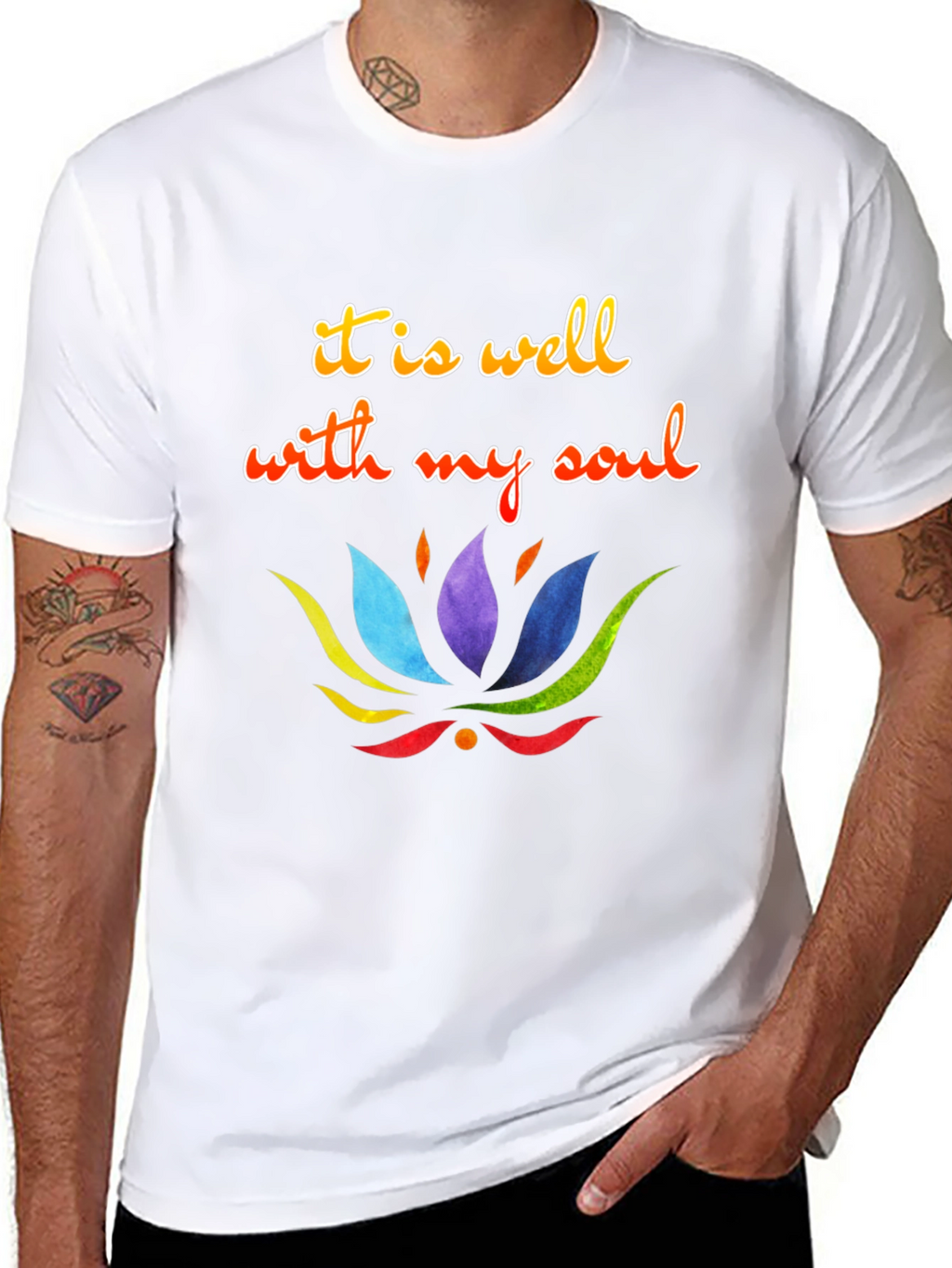 Well With My Soul Graphic Tee Shirt