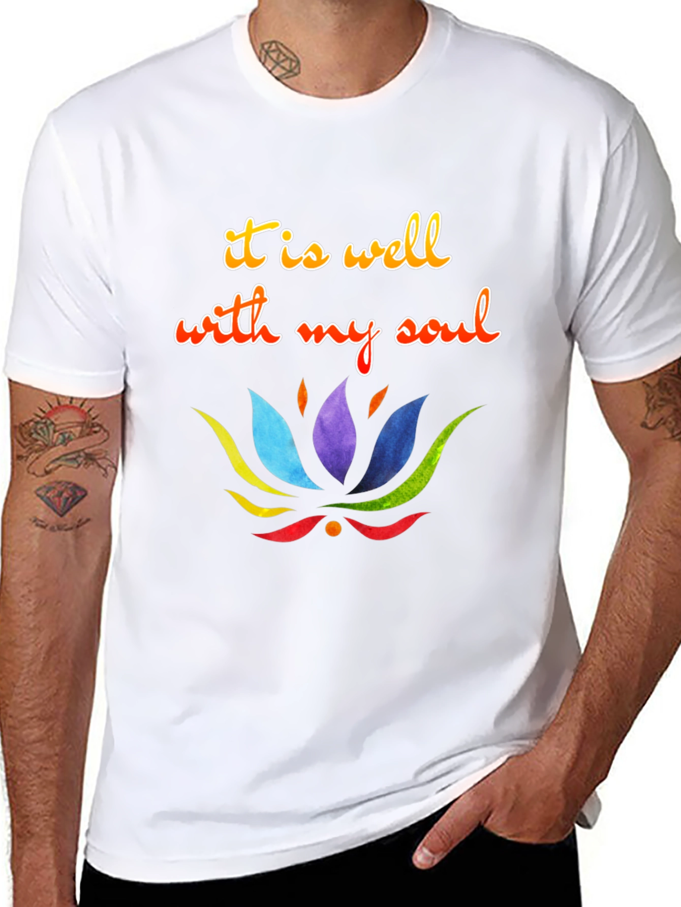 Well With My Soul Graphic Tee Shirt