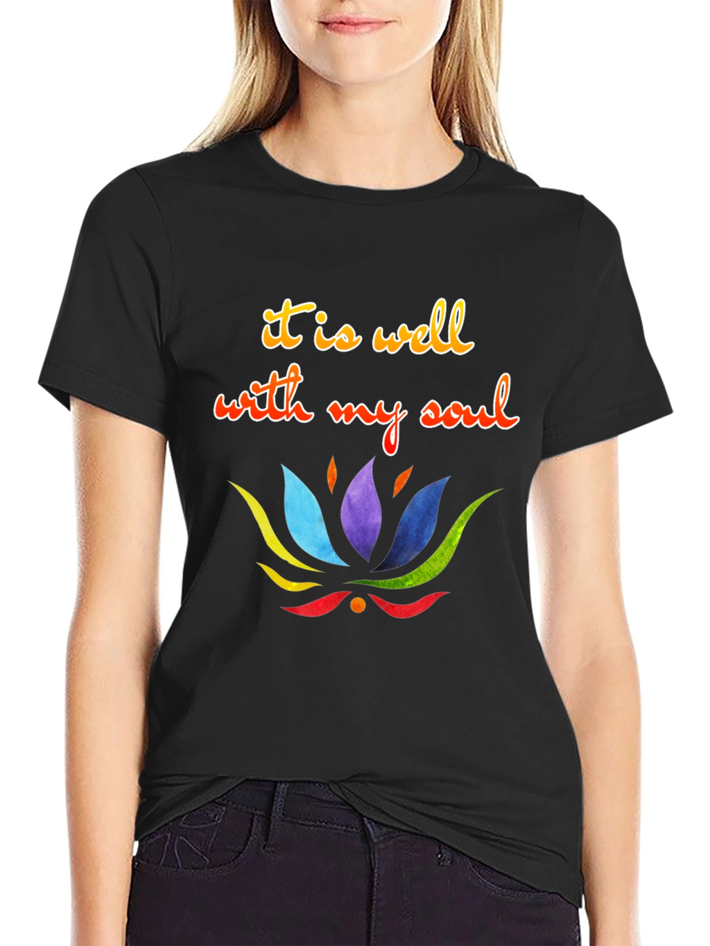 Well With My Soul Graphic Tee Shirt