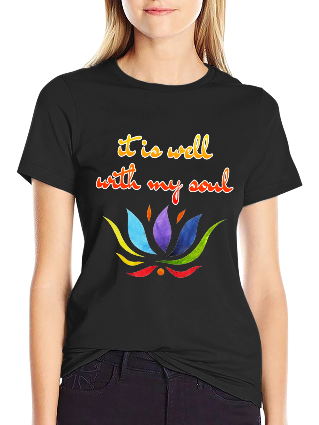 Well With My Soul Graphic Tee Shirt