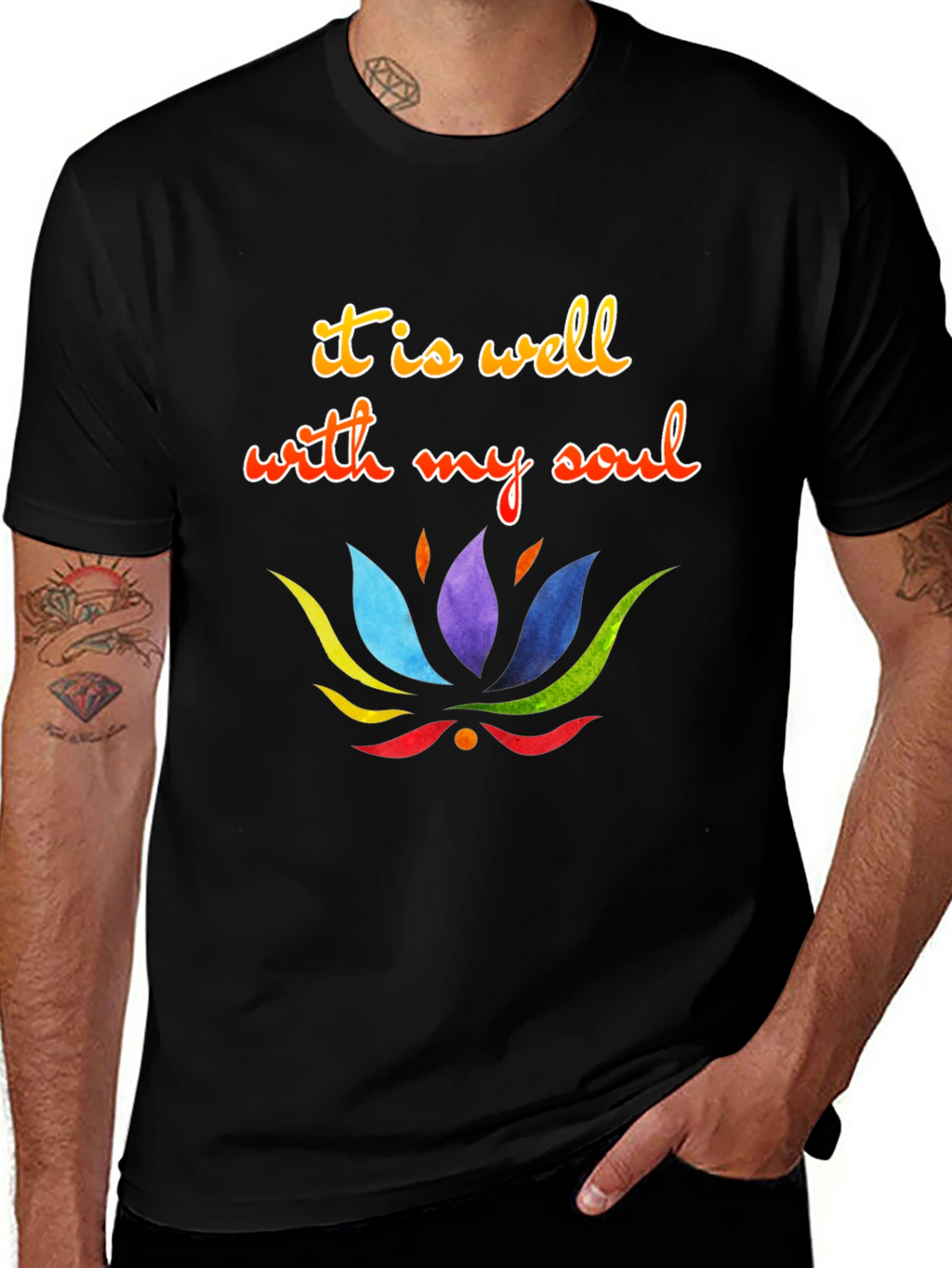 Well With My Soul Graphic Tee Shirt