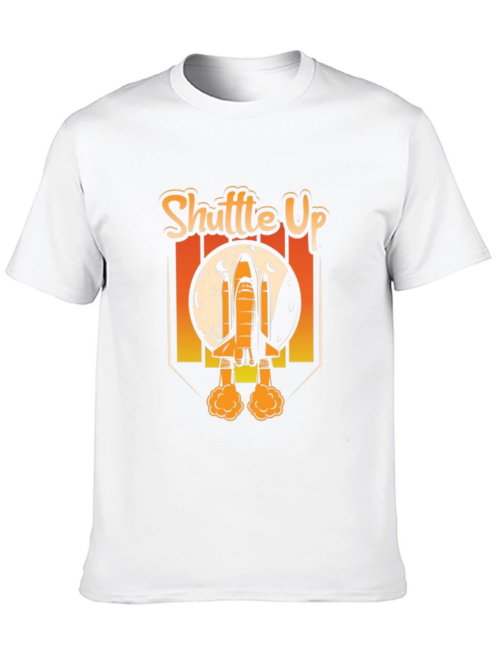 Shuttle Up! Graphic T-Shirt - Space Design Tee