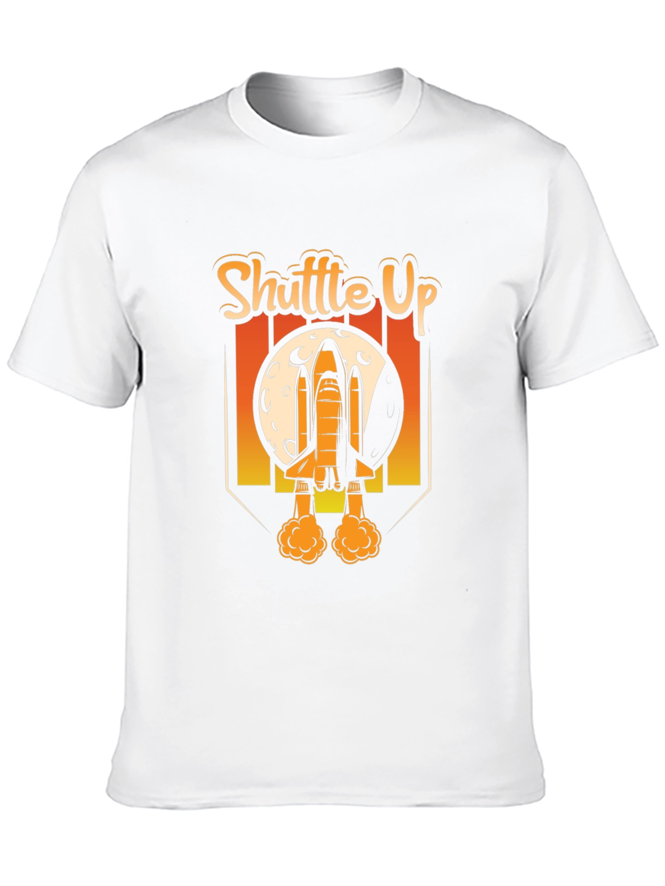 Shuttle Up! Graphic T-Shirt - Space Design Tee