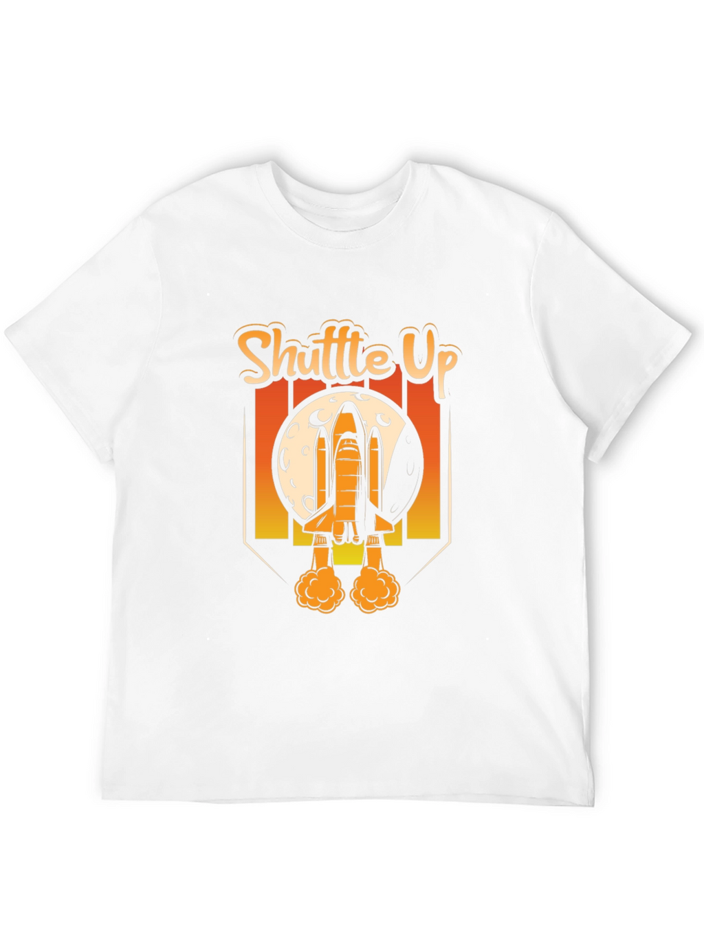 Shuttle Up! Graphic T-Shirt - Space Design Tee