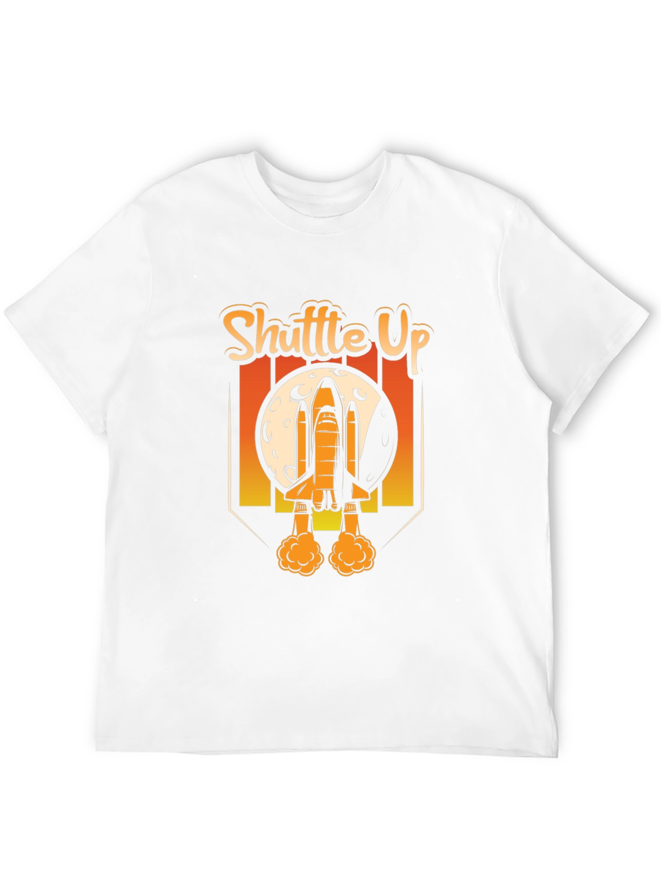 Shuttle Up! Graphic T-Shirt - Space Design Tee