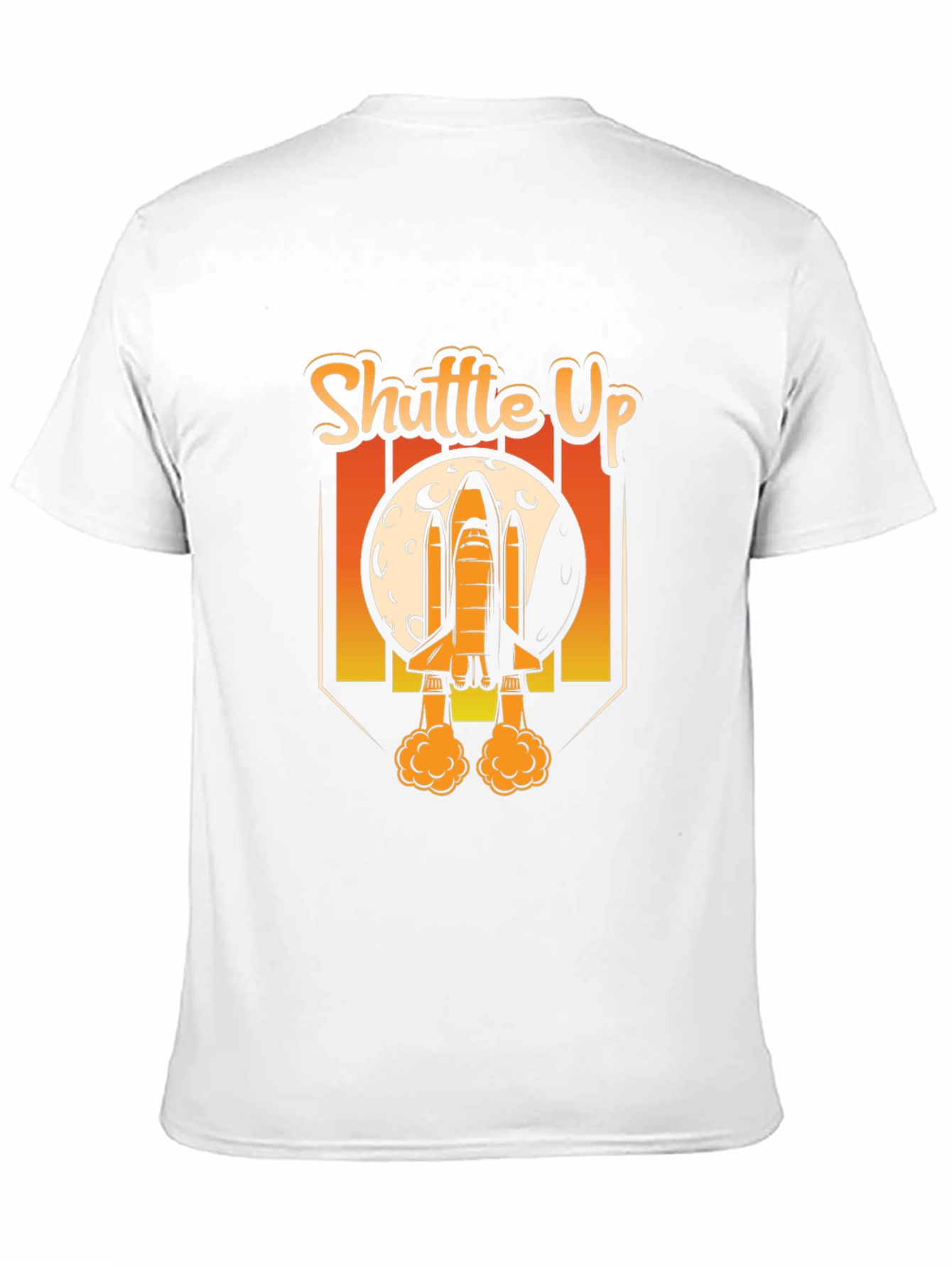 Shuttle Up! Graphic T-Shirt - Space Design Tee