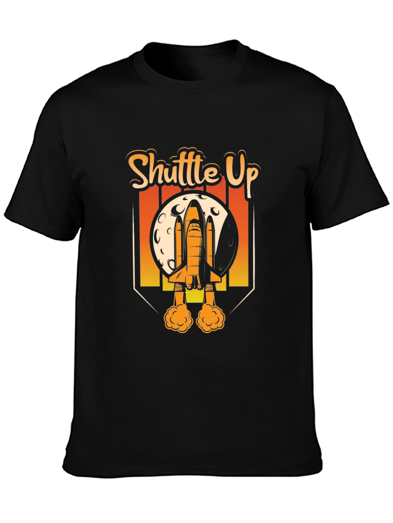 Shuttle Up! Graphic T-Shirt - Space Design Tee